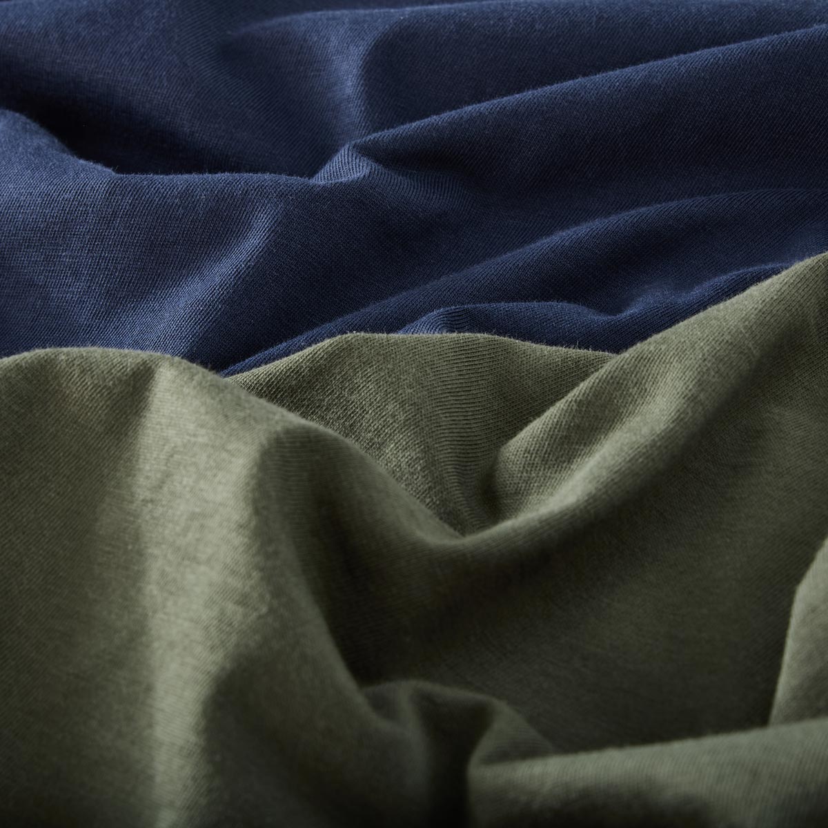 Pfundskerl Doppelpack T-Shirt mit Print dunkelblau/oliv