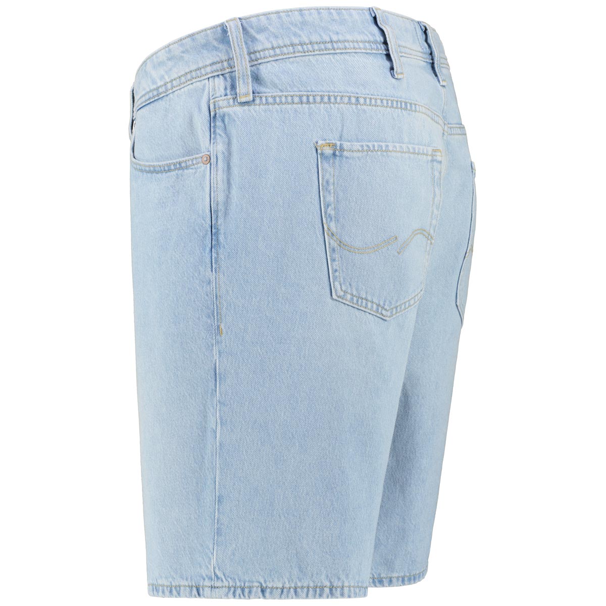Jack&Jones Jeans-Shorts im 5-Pocket Stil hellblau
