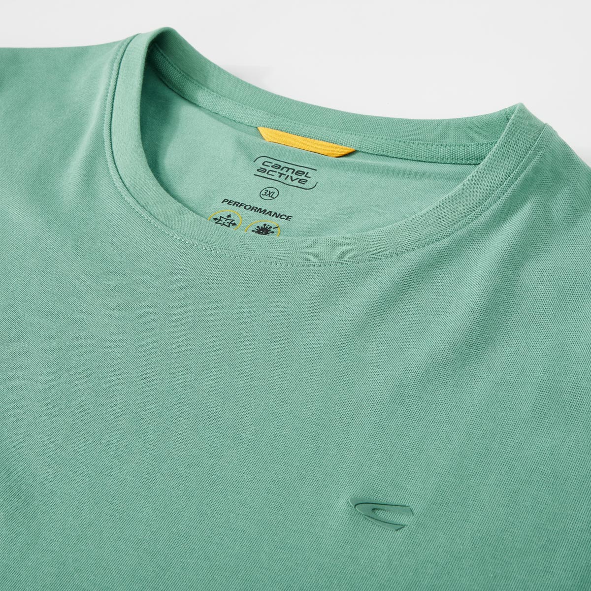 camel active T-Shirt mit Stretch grün