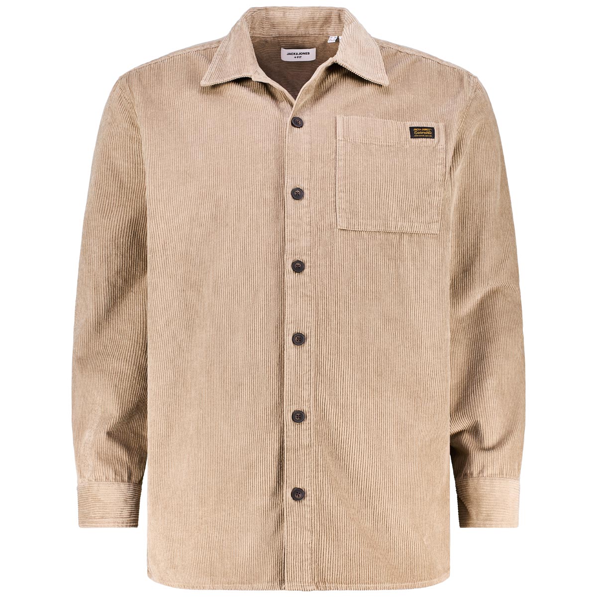 Cord-Overshirt aus Baumwolle