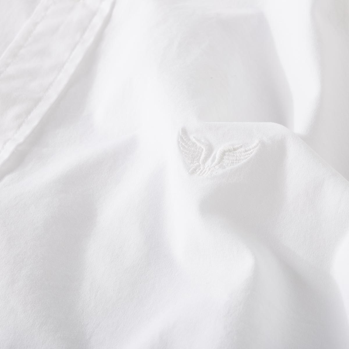 PME LEGEND Freizeithemd aus Baumwolle weiß