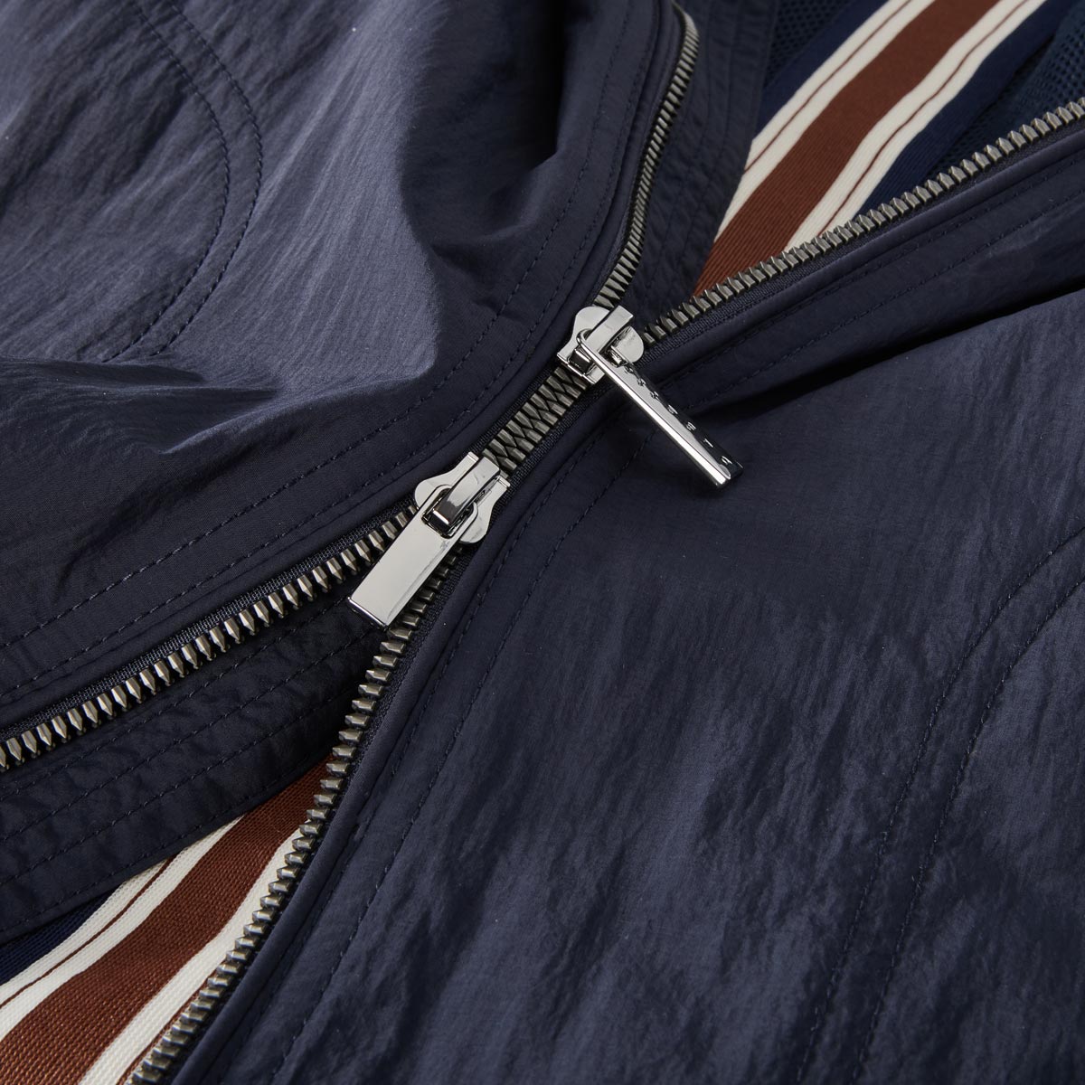 bugatti Blousonjacke mit Stehkragen, wasserabweisend dunkelblau