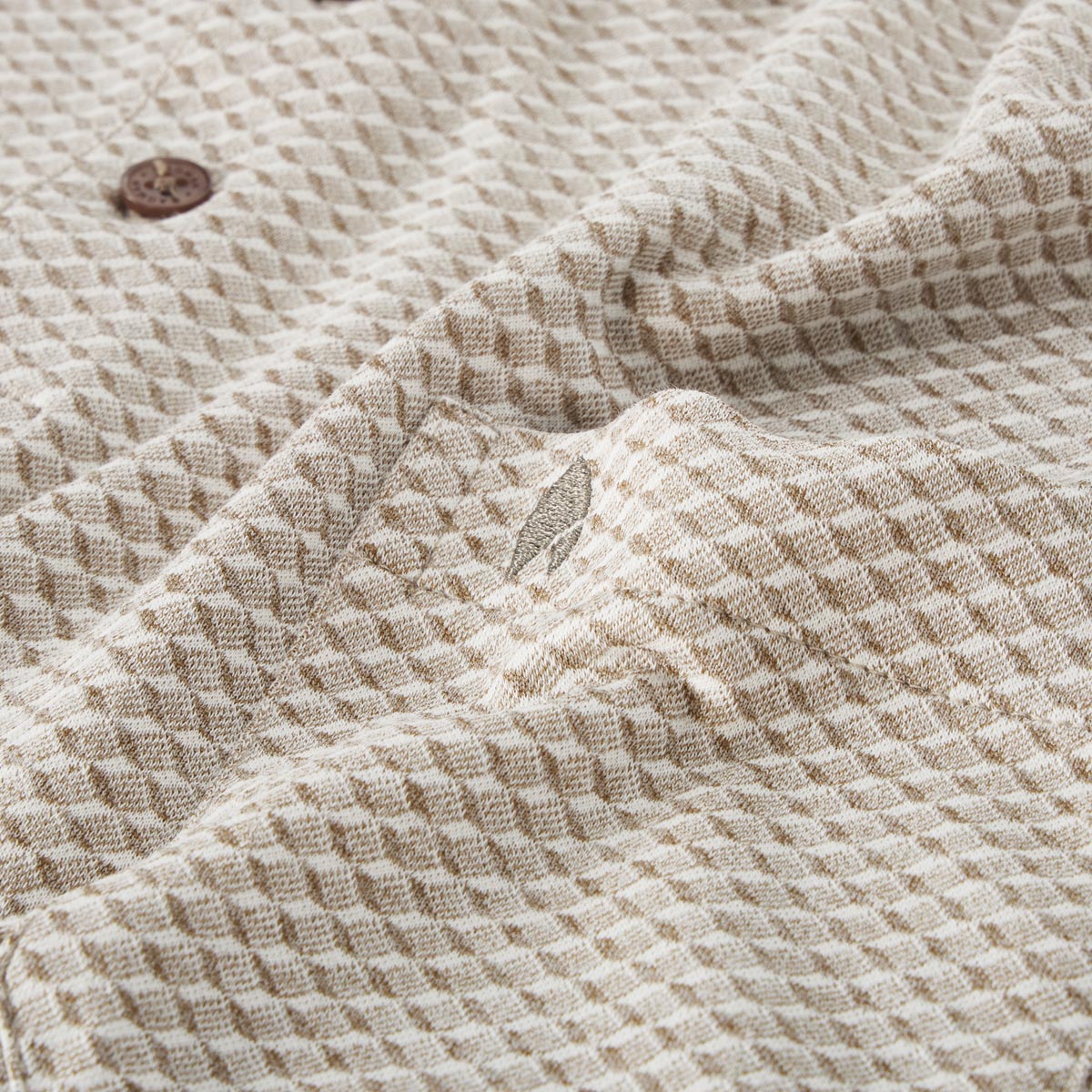 RAGMAN Poloshirt mit Elasthan braun