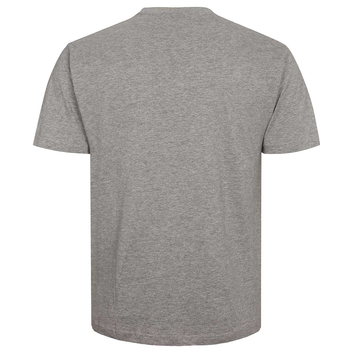 North T-Shirt aus Baumwolle Farbe hellgrau Größe: 4XL günstig online kaufen