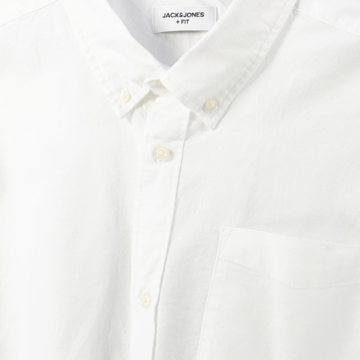 Jack&Jones Freizeithemd mit Elasthan weiß Jack&Jones Freizeithemd mit Elasthan weiß