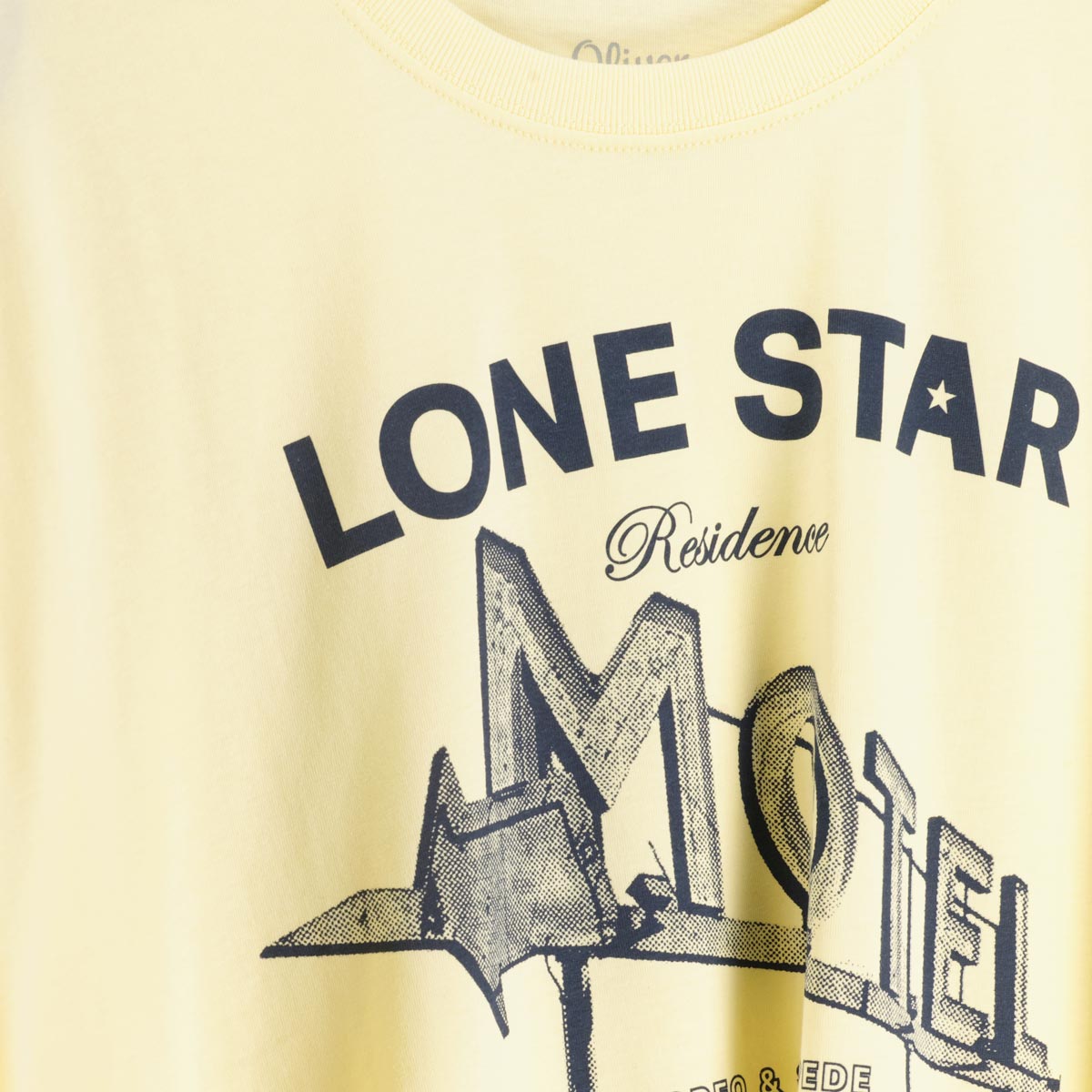 s.Oliver T-Shirt mit Print gelb