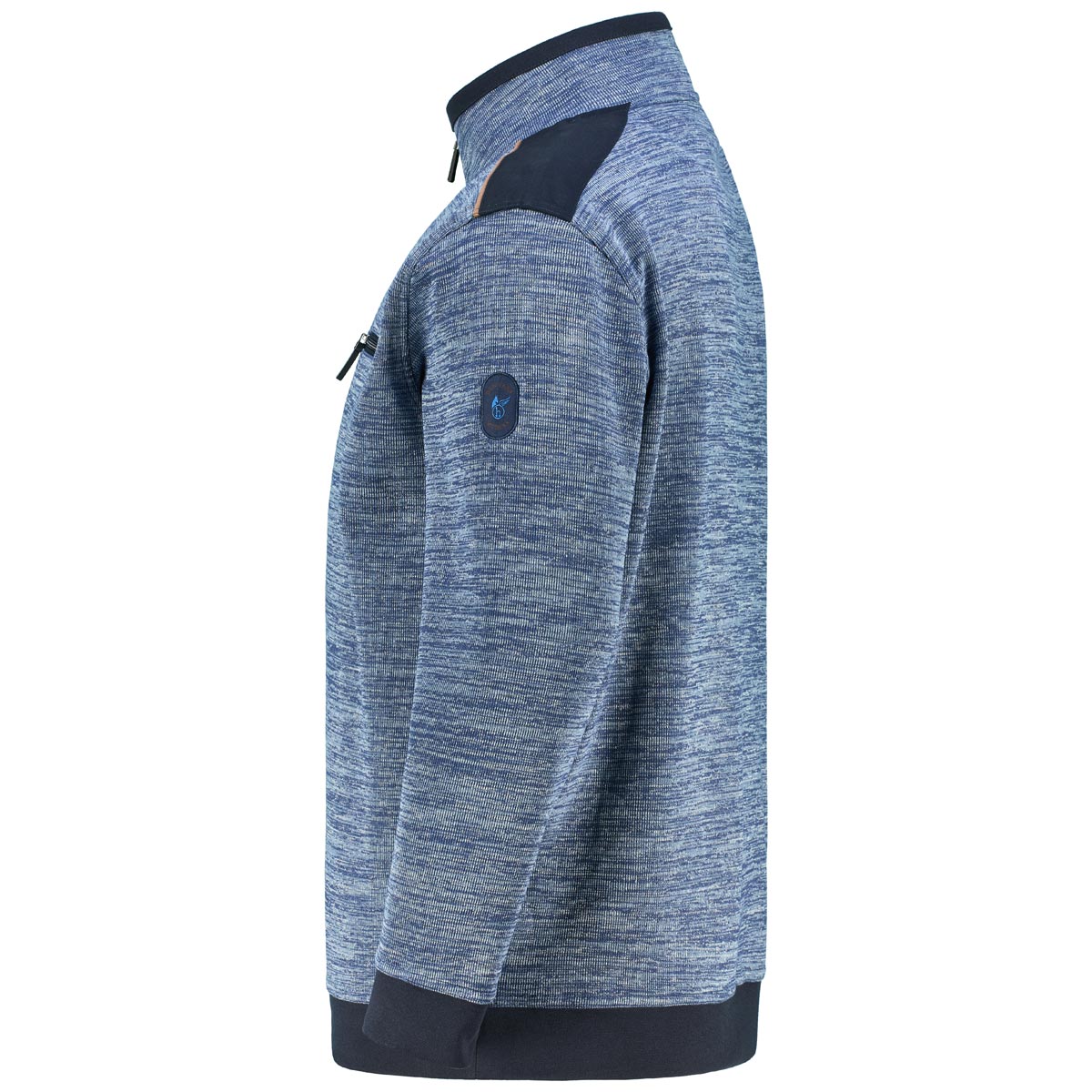 Hajo Sweatshirt "Stay Fresh", bügelfrei marine