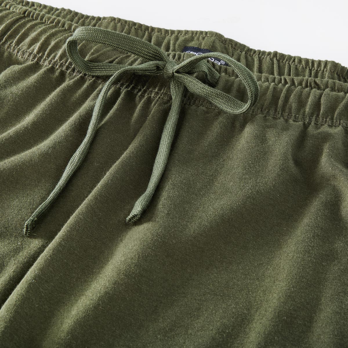 Ceceba Lange Pyjamahose aus Baumwoll-Jersey grün