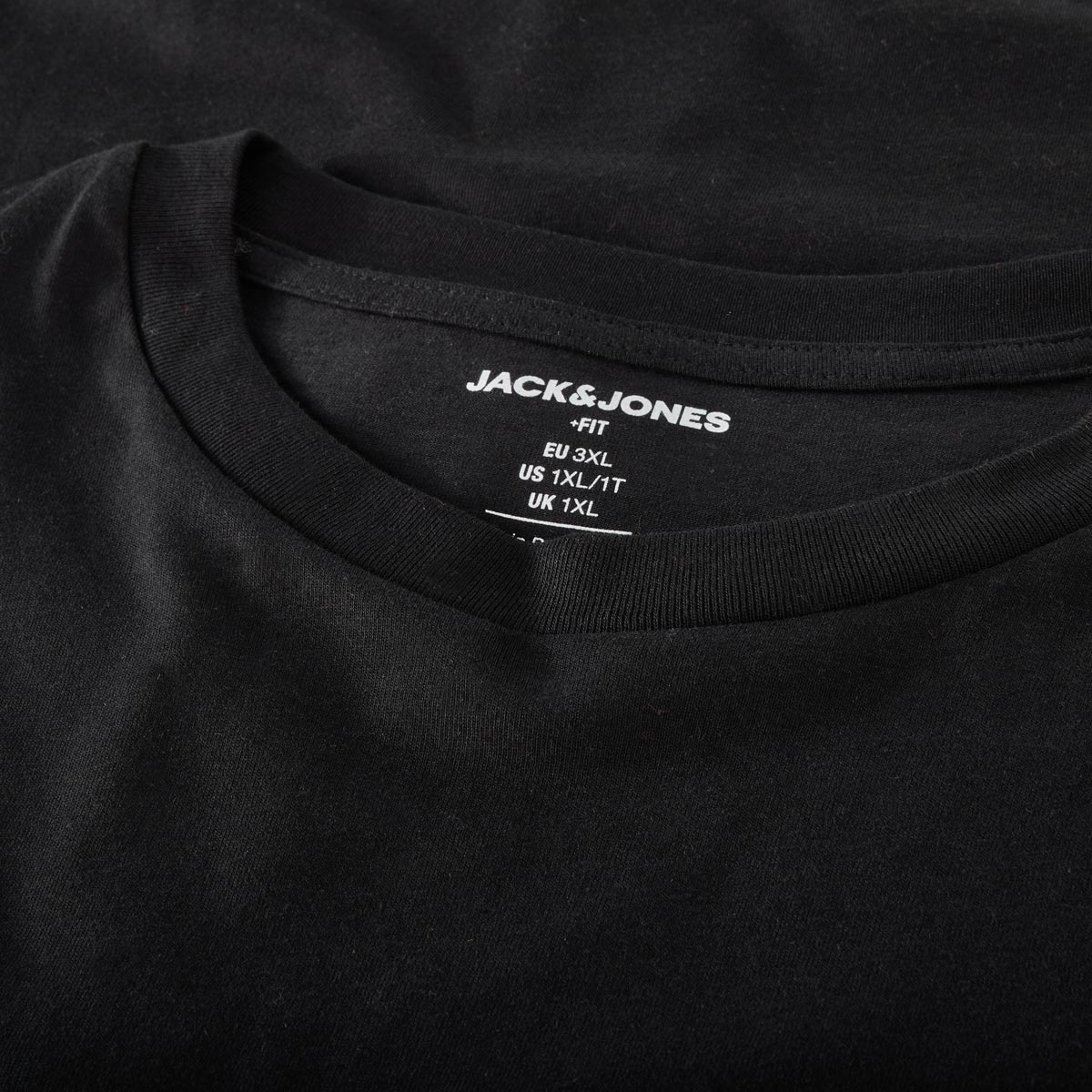 Jack&Jones Longsleeve mit Label-Print schwarz