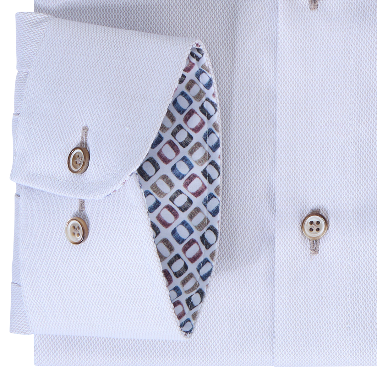 CASA MODA Bügelfreies Businesshemd, langarm beige