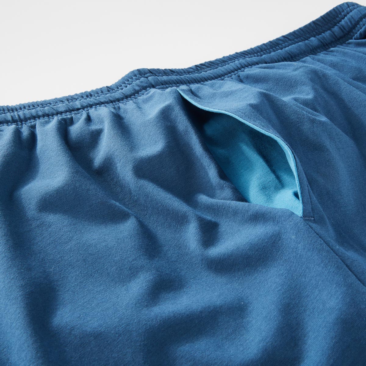 BOSS Jogging-Shorts mit Elasthan mittelblau