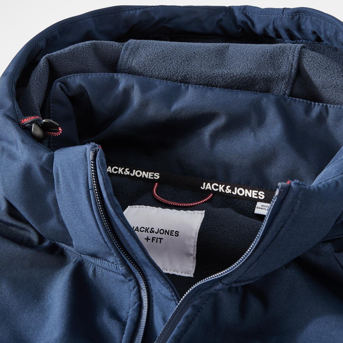 Jack&Jones Softshelljacke, wasserabweisend blau