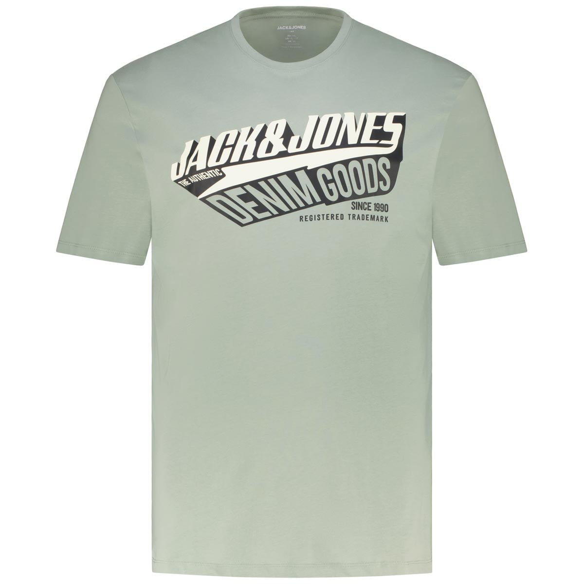 Jack&Jones T-Shirt mit Label-Print grün Jack&Jones T-Shirt mit Label-Print grün