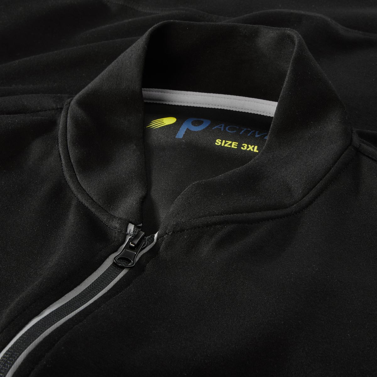 Pfundskerl p ACTIVE Sweatjacke, elastisch, weich und leicht schwarz