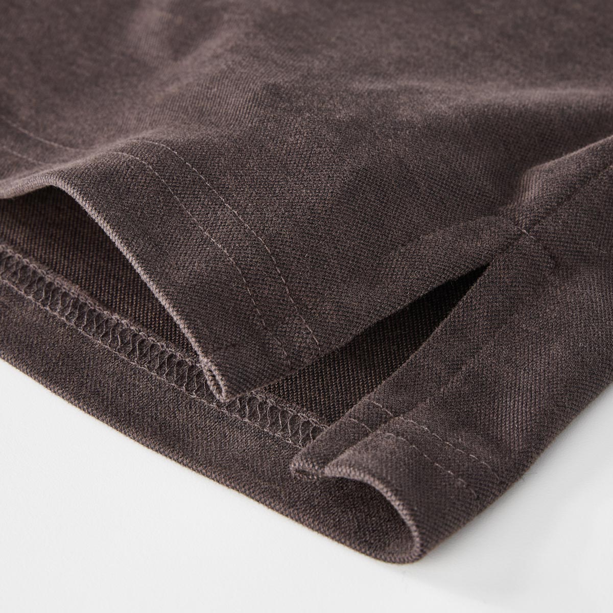 RAGMAN Poloshirt in Melange-Optik braun