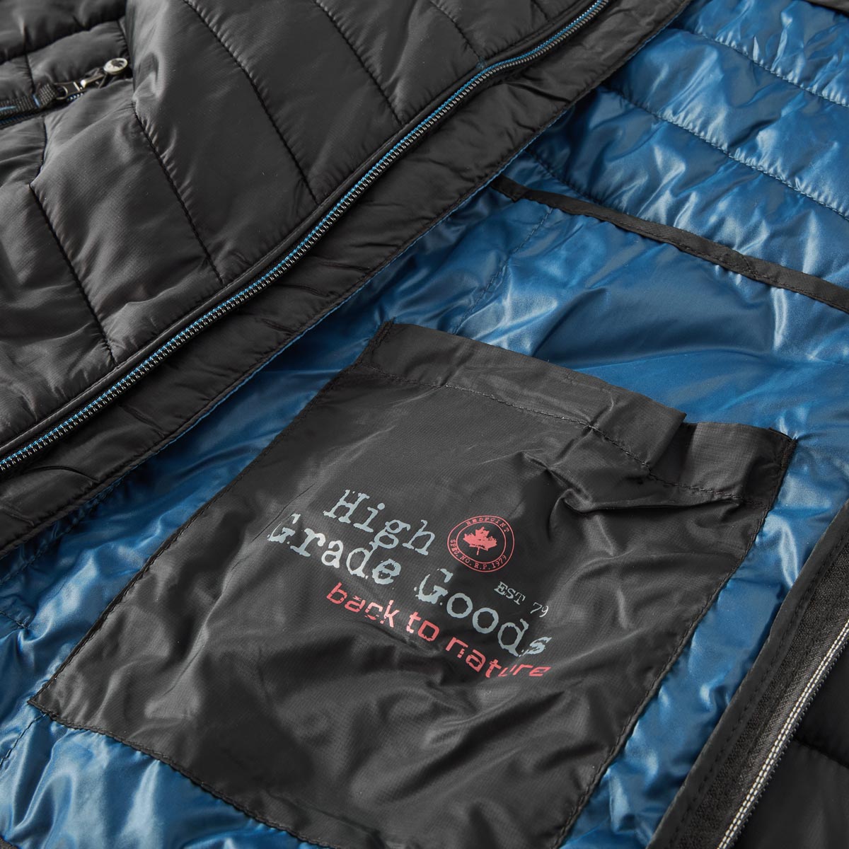 Redpoint Federleichte Steppjacke "Walker" schwarz