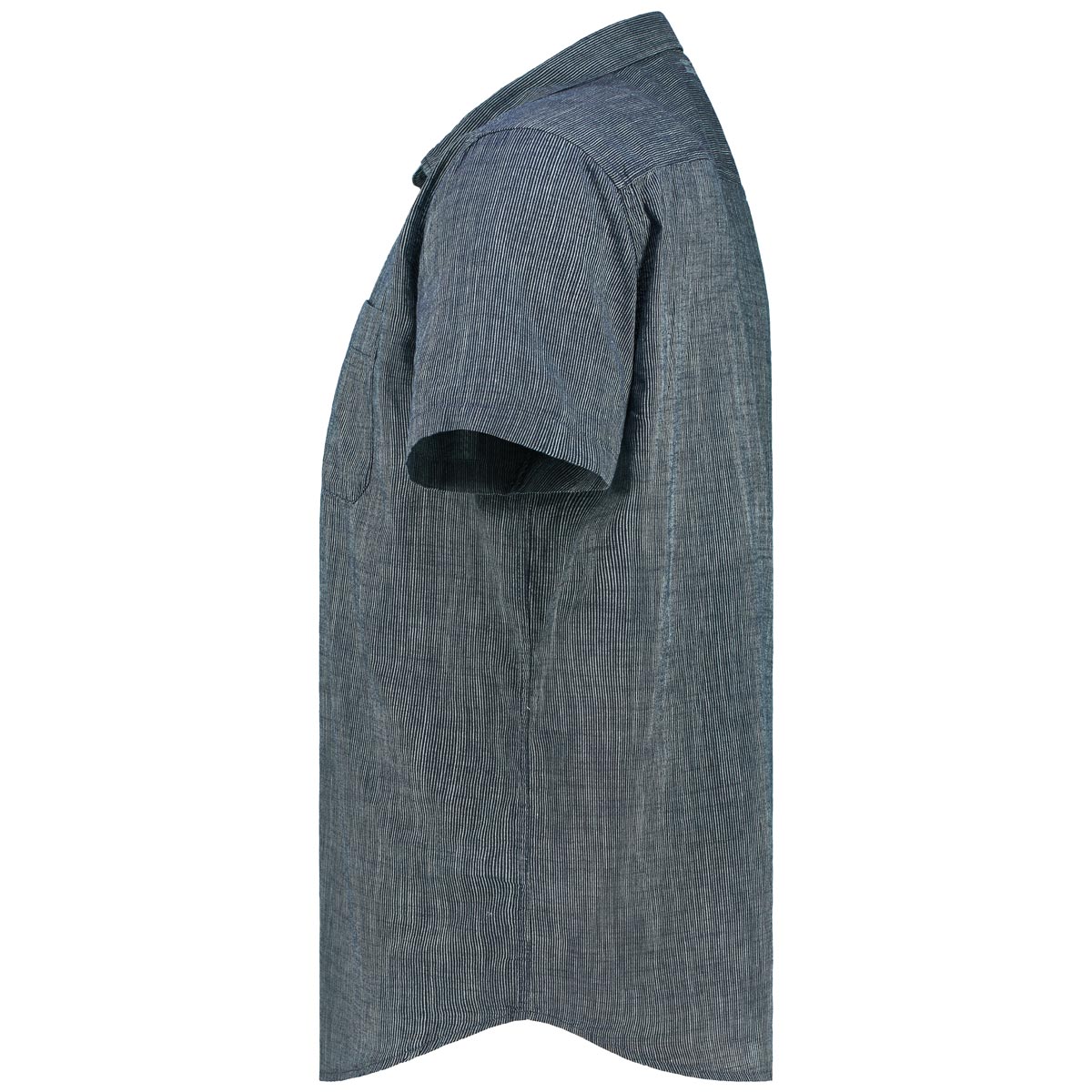 camel active Freizeithemd mit Streifen dunkelblau