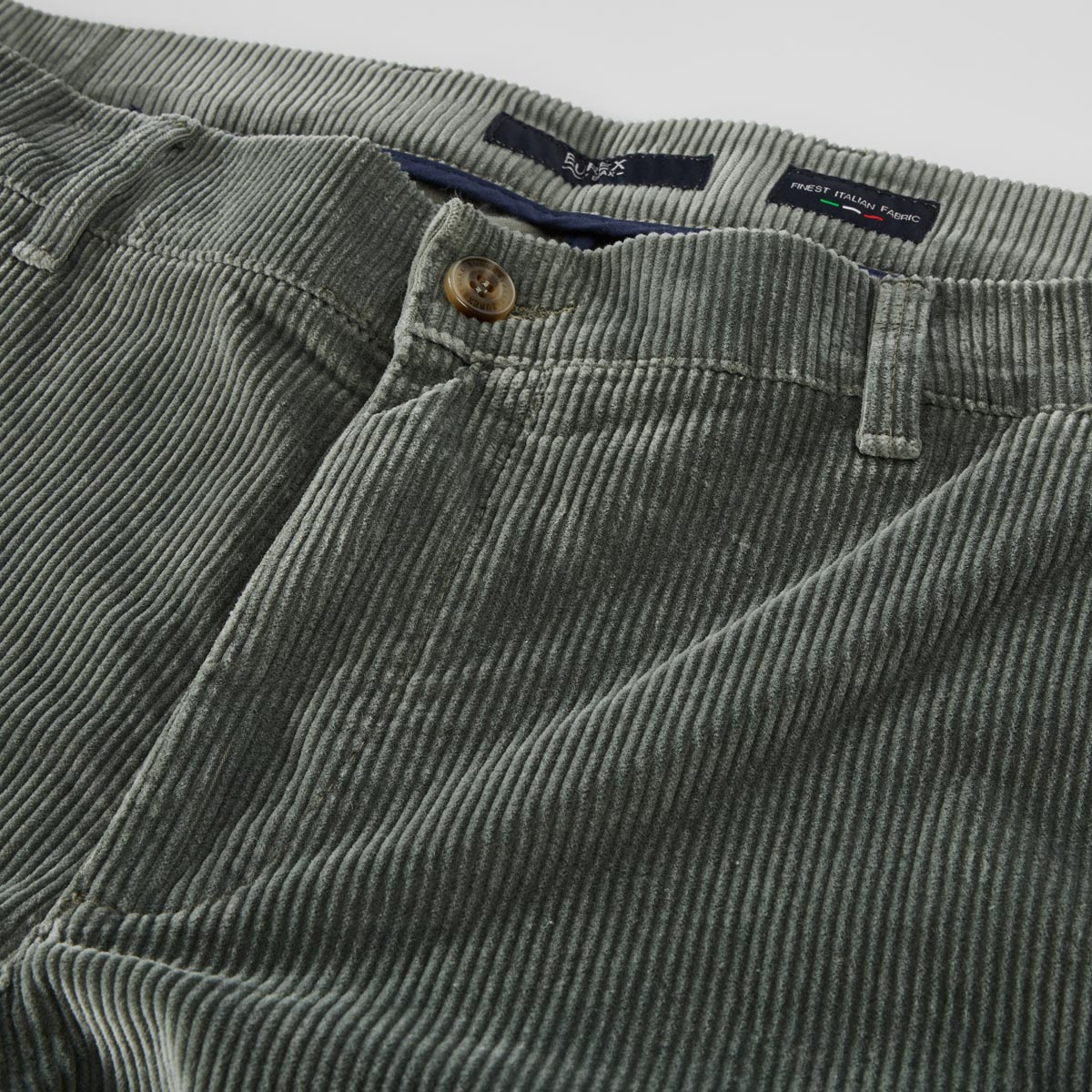 Eurex by Brax Cordhose "Thilo" mit Stretch, Tapered Fit oliv