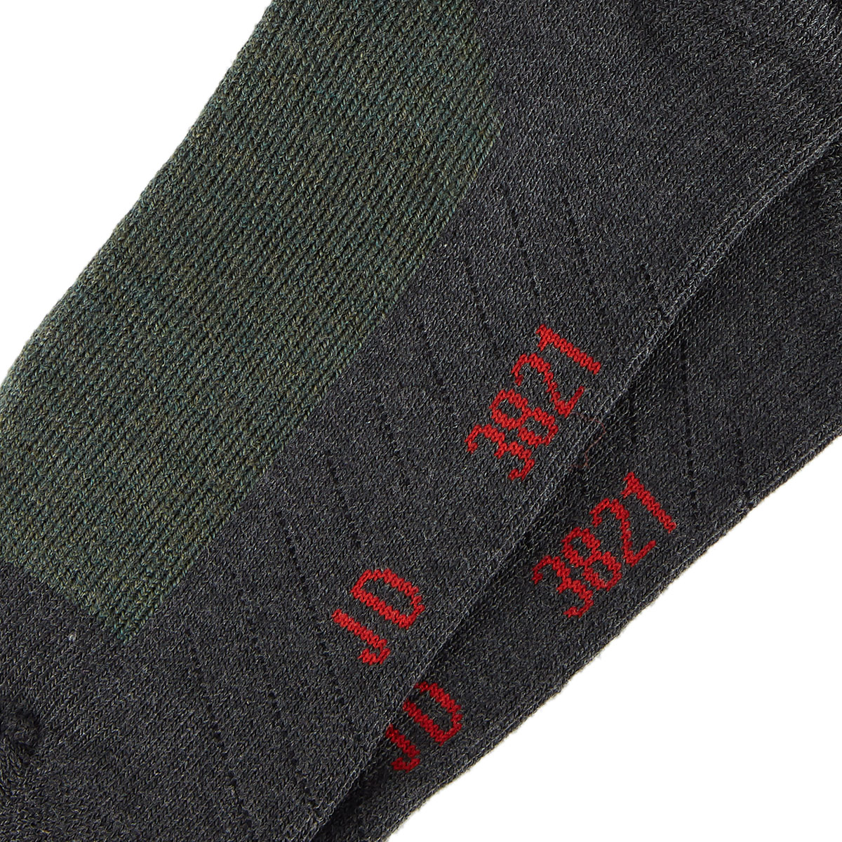 Lusana Jagd- und Freizeitsocke mit Stretchanteil oliv