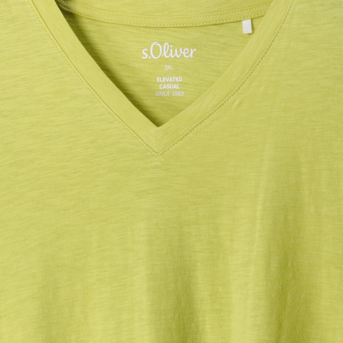 s.Oliver Basic-T-Shirt apfelgrün