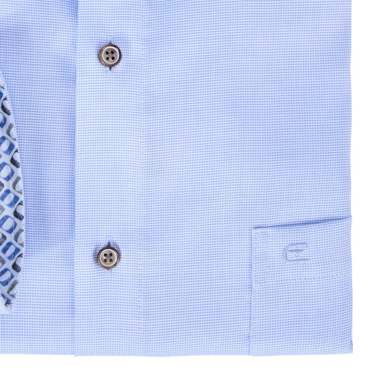 CASA MODA Bügelfreies Businesshemd, langarm blau