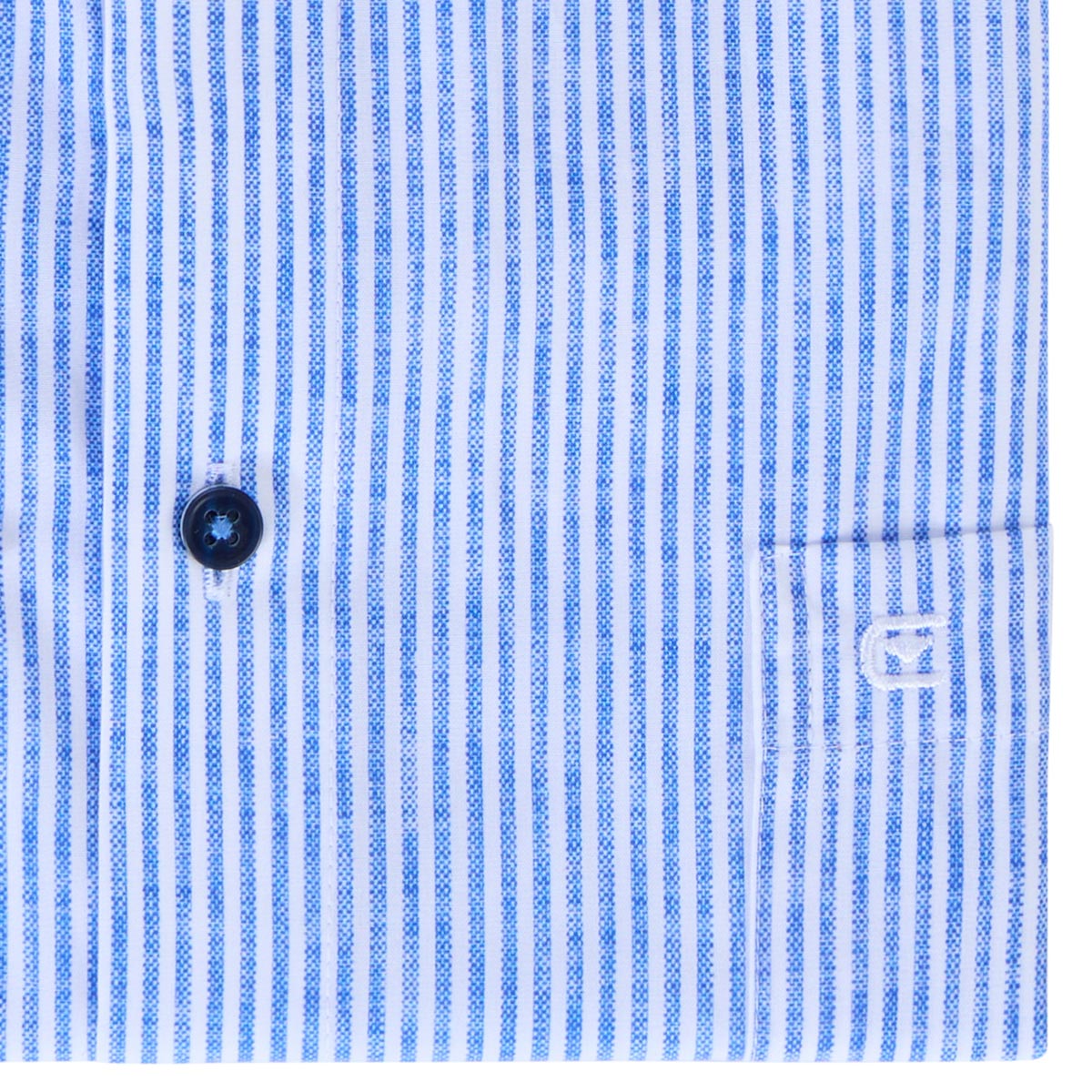 CASA MODA Businesshemd, kurzarm, pflegeleicht blau