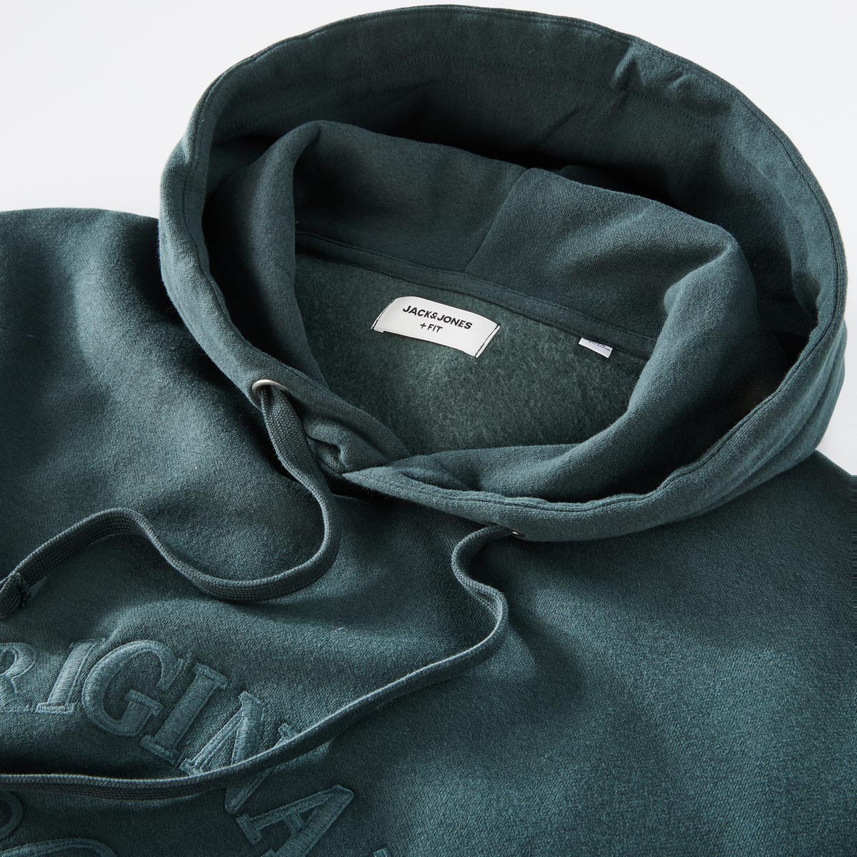 Jack&Jones Hoodie aus Baumwolle waldgrün