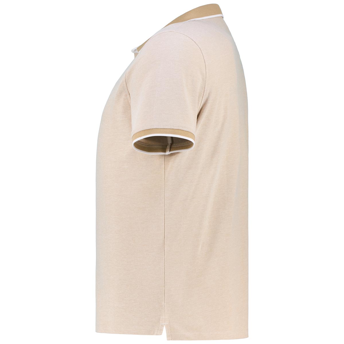 Jack&Jones Poloshirt aus Biobaumwolle beige