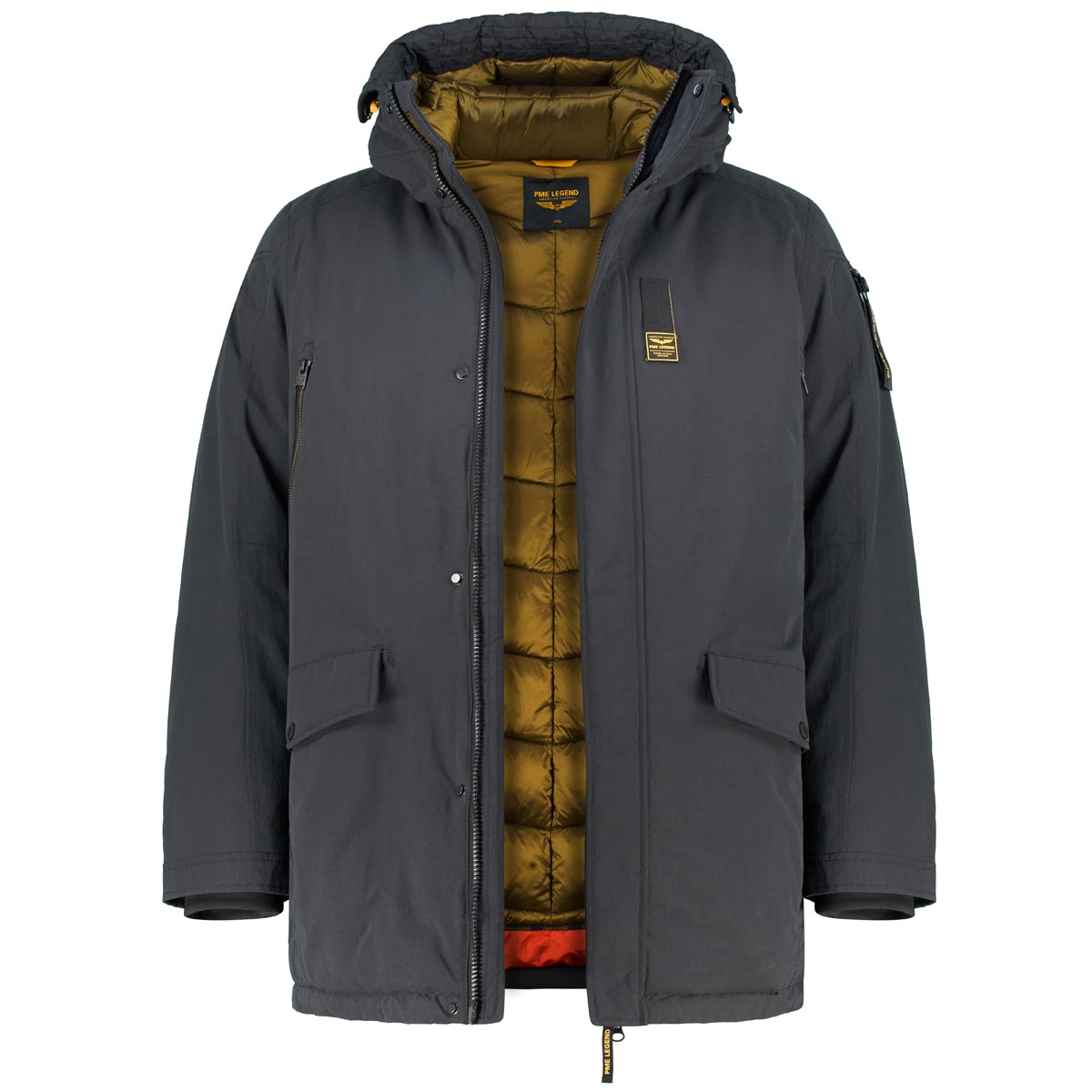 PME LEGEND Parka, wasser- und winddicht schwarz