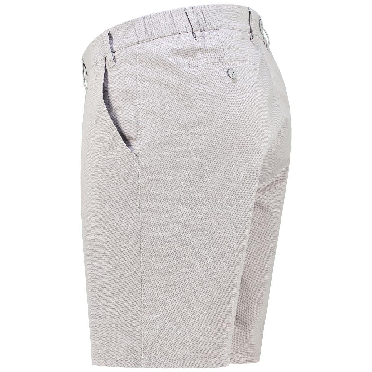 EUREX Stretch-Chino-Shorts "Bosse" hellgrau