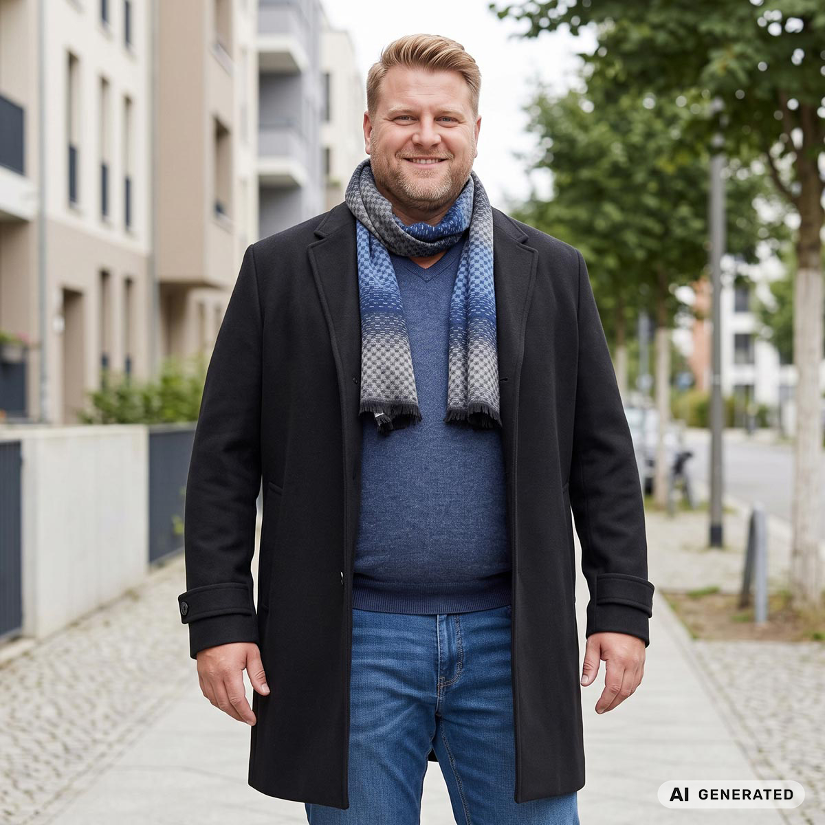 Pfundskerl Schal  hellblau
