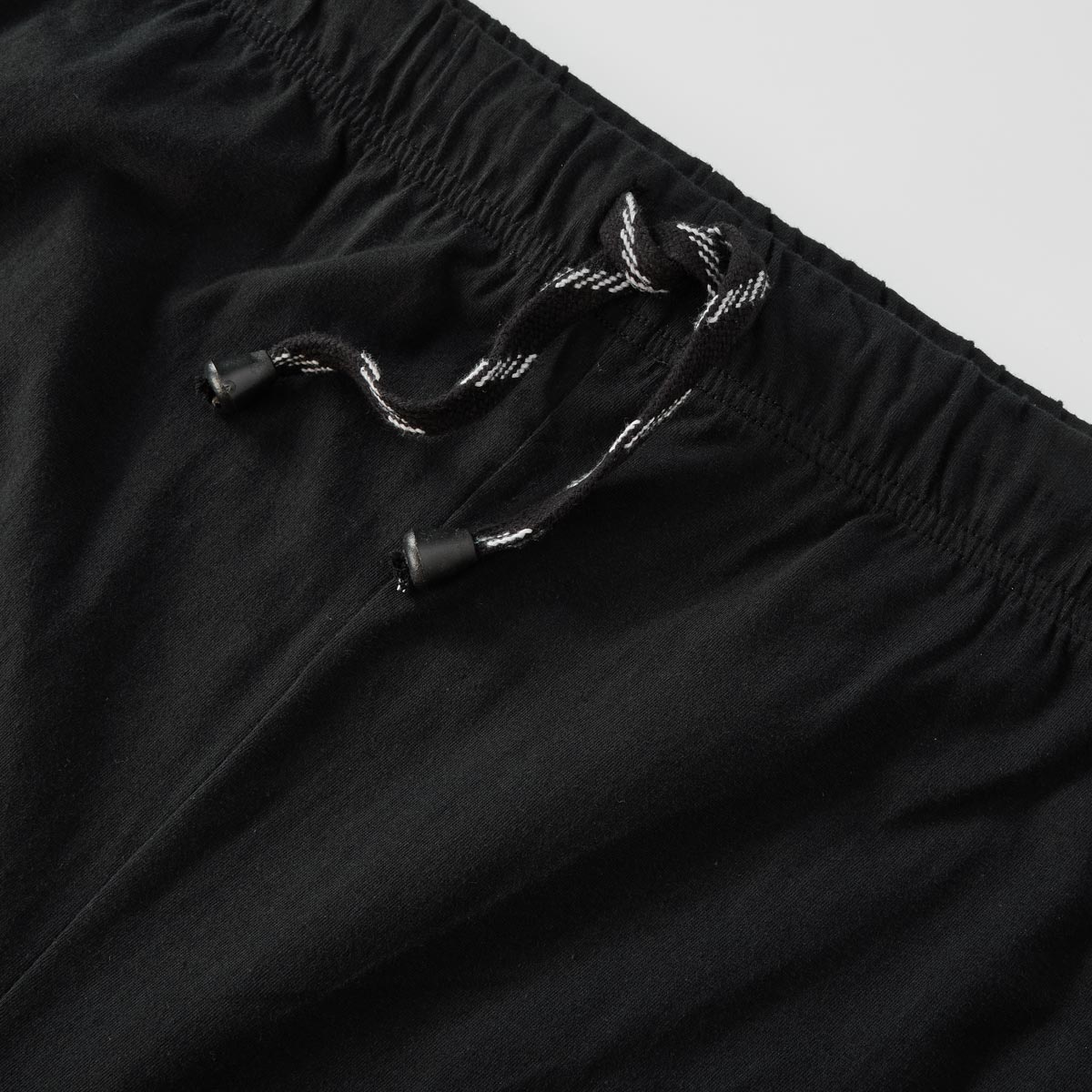 ADAMO Freizeithose aus Baumwoll-Jersey schwarz
