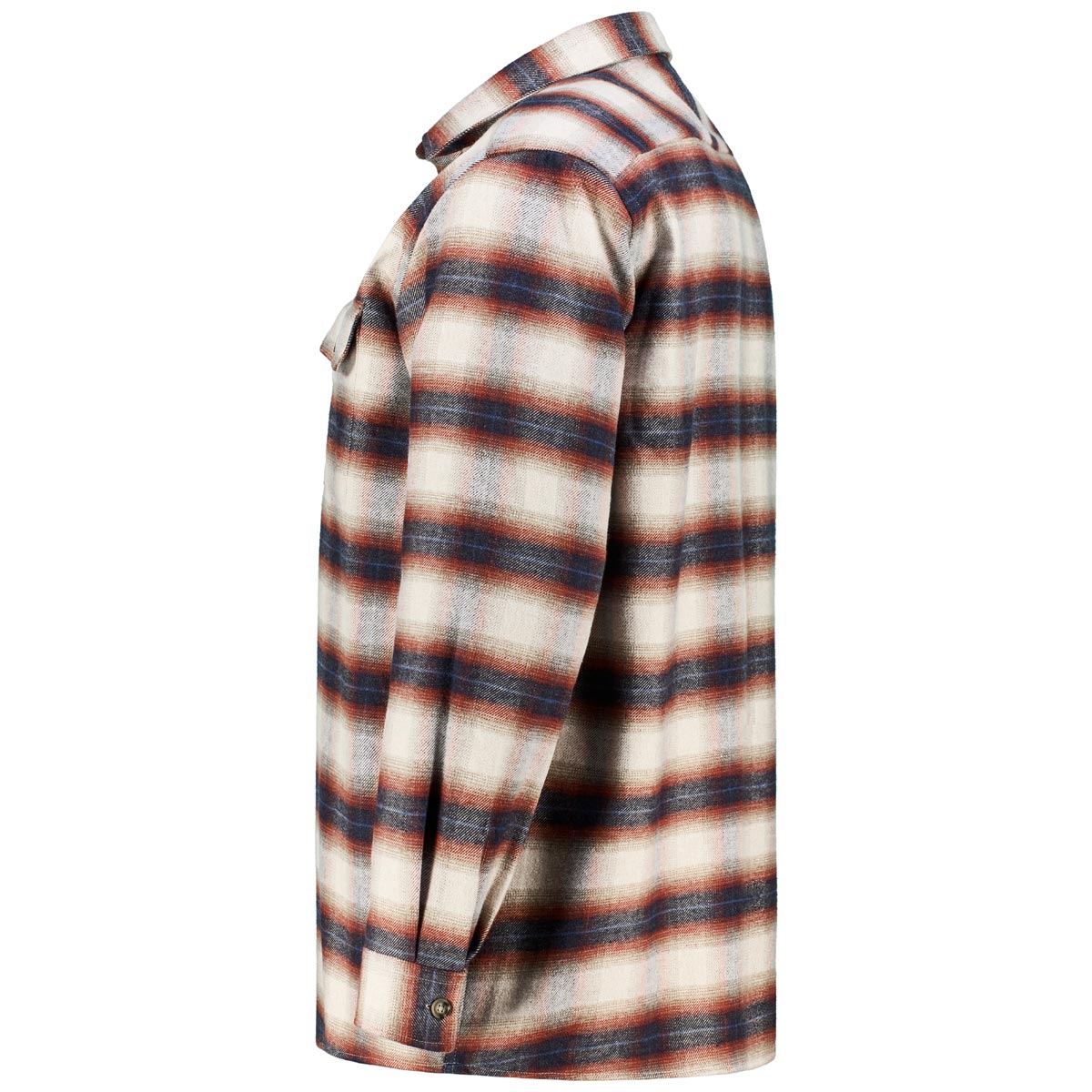 CASA MODA Flanell-Overshirt rot