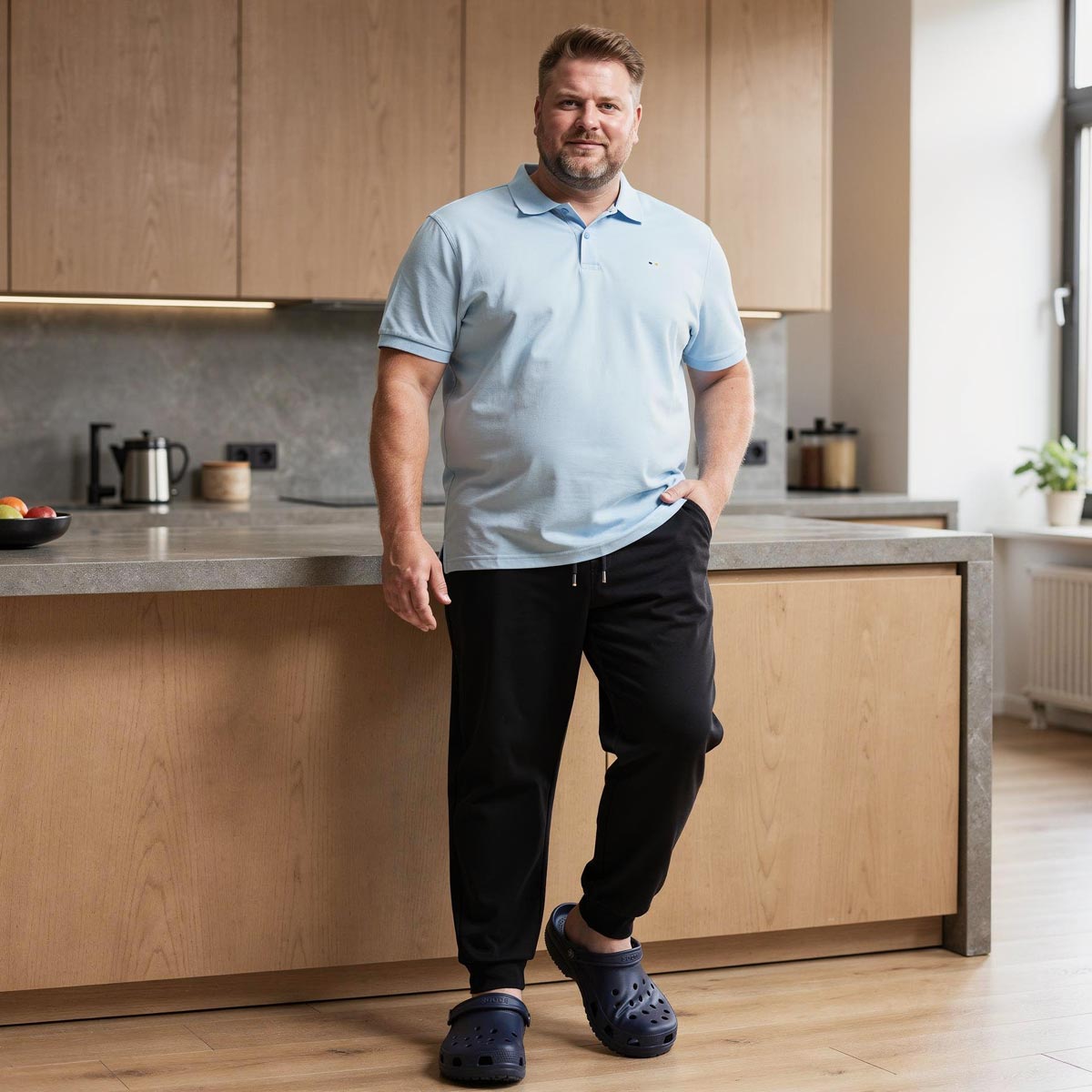 Pfundskerl Jogginghose aus Baumwollmischung schwarz