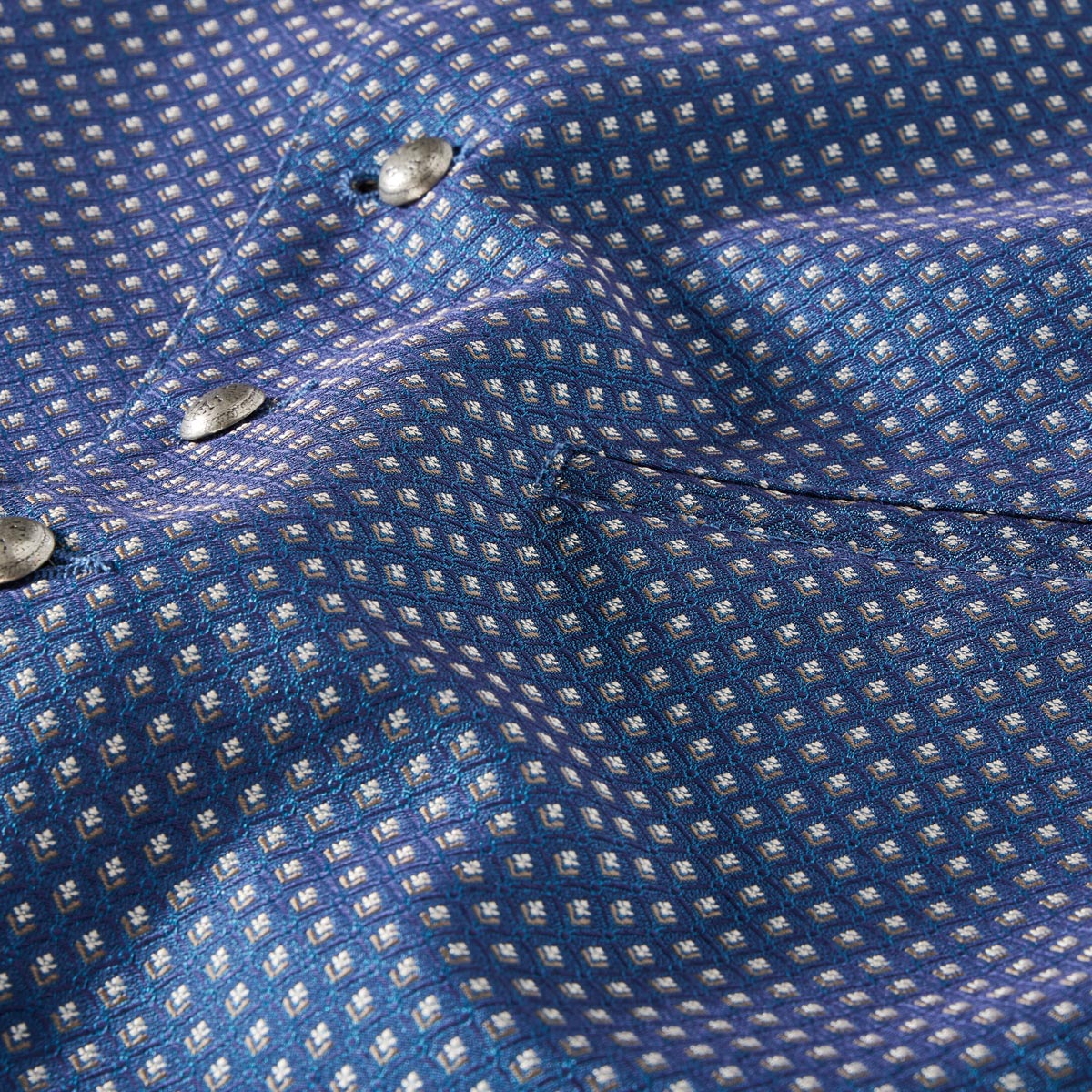 Hammerschmid Trachtenweste blau