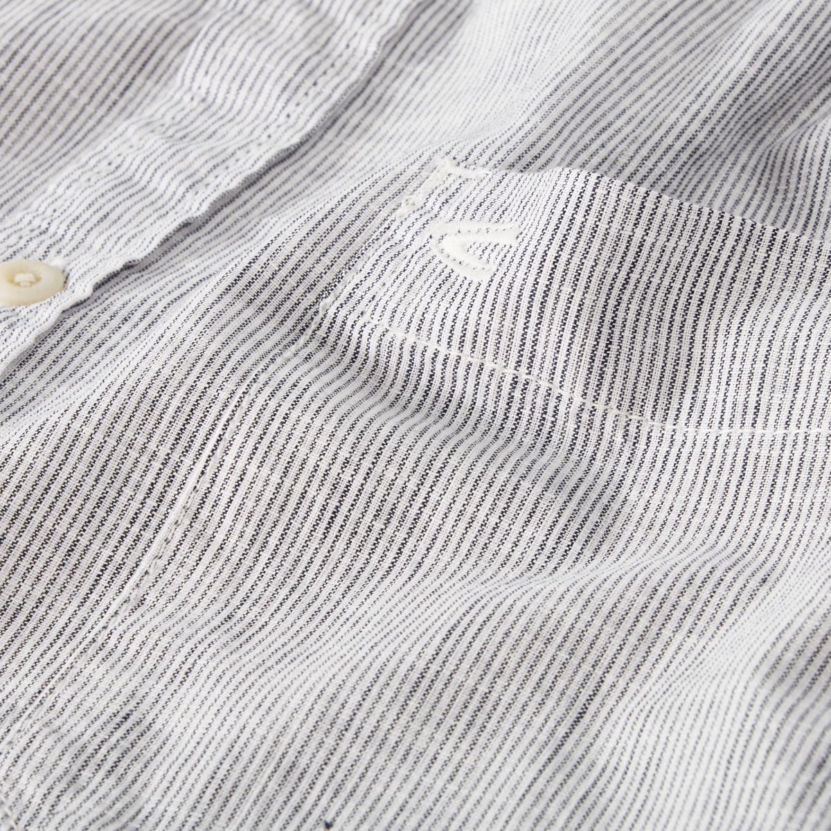 camel active Freizeithemd mit Streifen creme