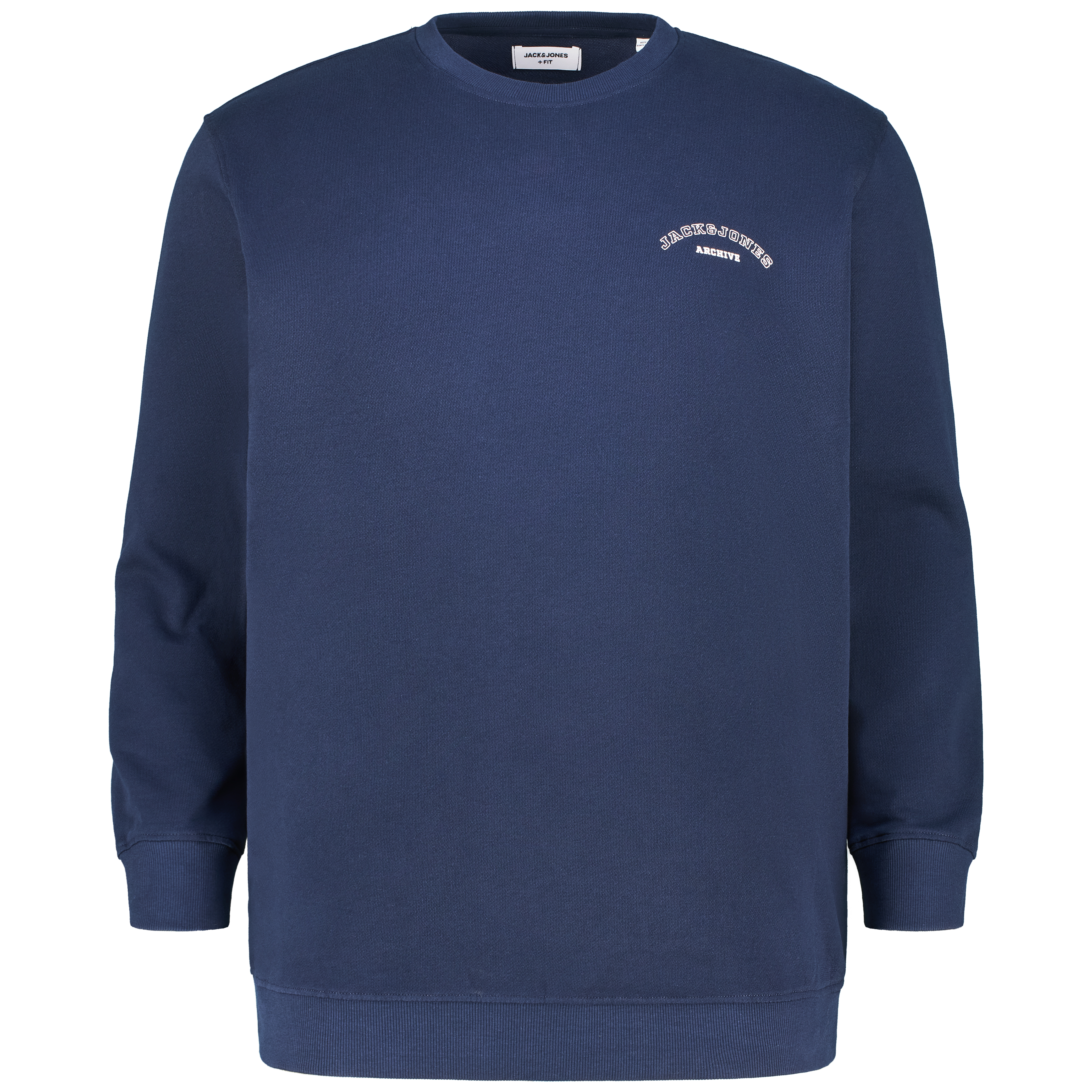 Sweatshirt mit Label-Print