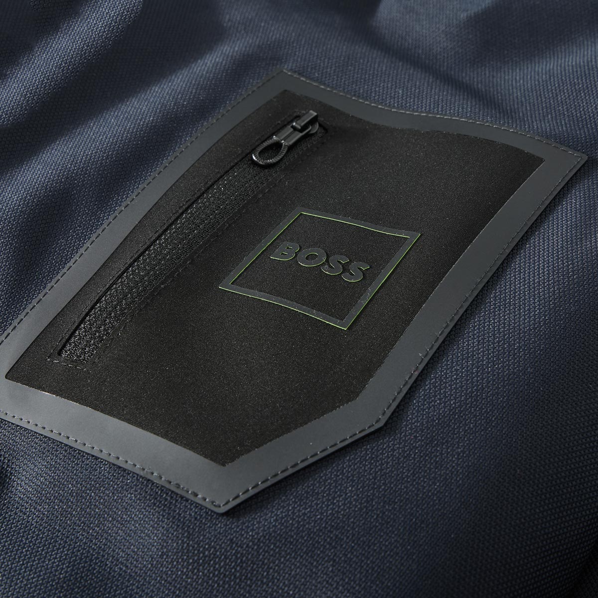 BOSS Parka mit Stretch, wasserabweisend dunkelblau