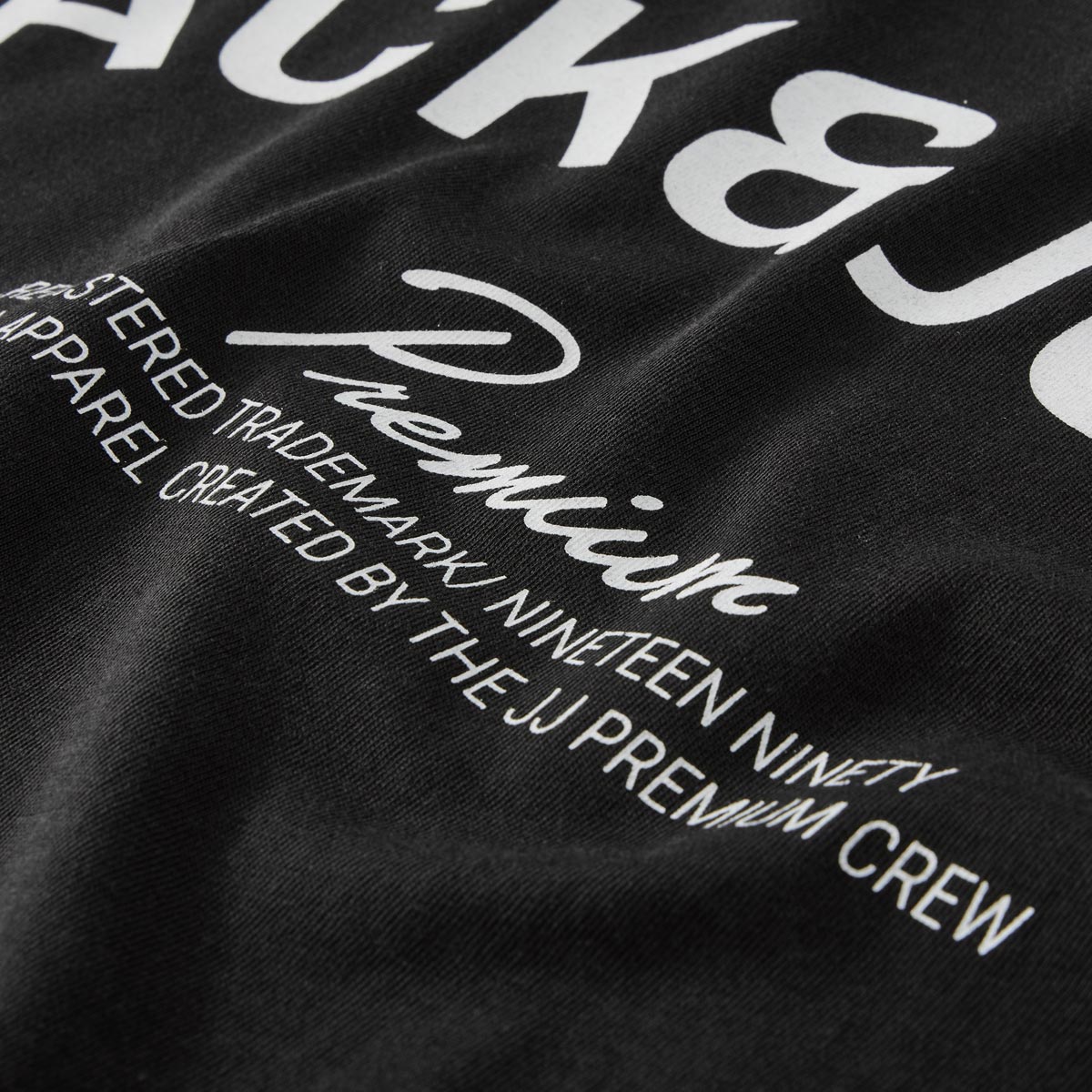 Jack&Jones T-Shirt aus Biobaumwolle schwarz