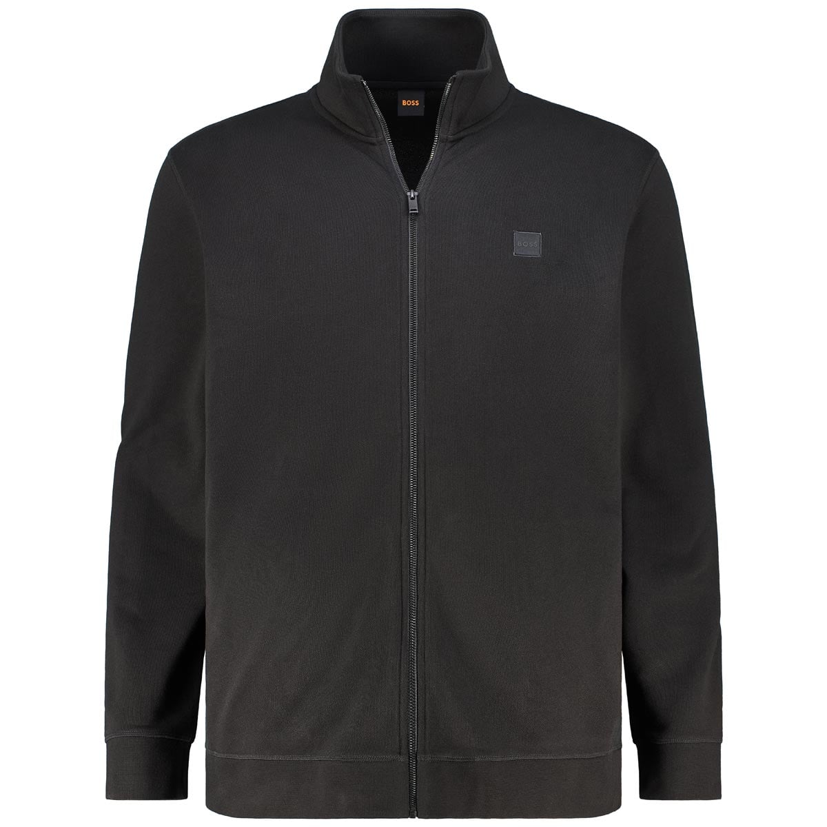Boss Sweatjacke Aus Baumwolle Farbe Schwarz Größe, 6XL