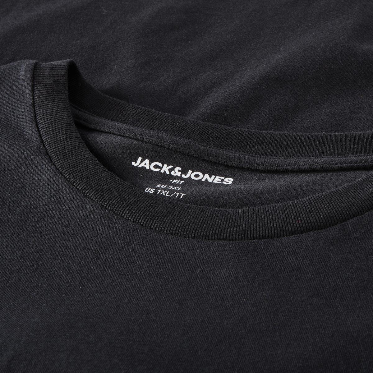 Jack&Jones T-Shirt mit Label-Print schwarz