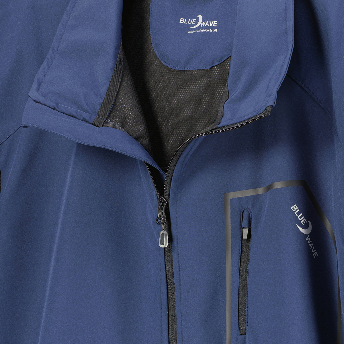 Blue Wave Softshellweste, wind- und wasserabweisend marine Blue Wave Softshellweste, wind- und wasserabweisend marine