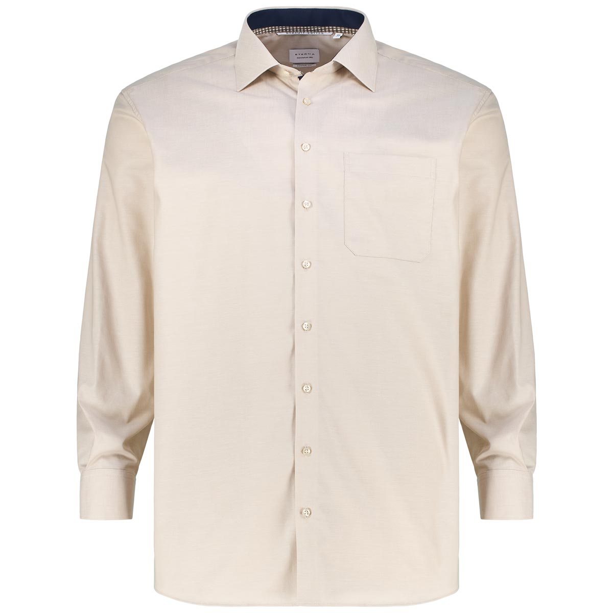 ETERNA Businesshemd aus "Dynamic Cotton™", bügelfrei Farbe beige Größe: 46 günstig online kaufen