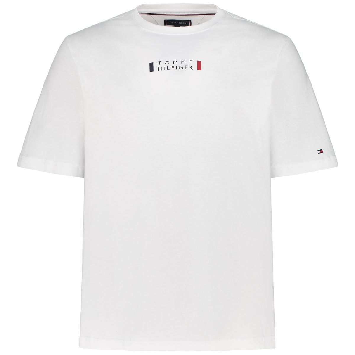 T-Shirt mit Label-Print