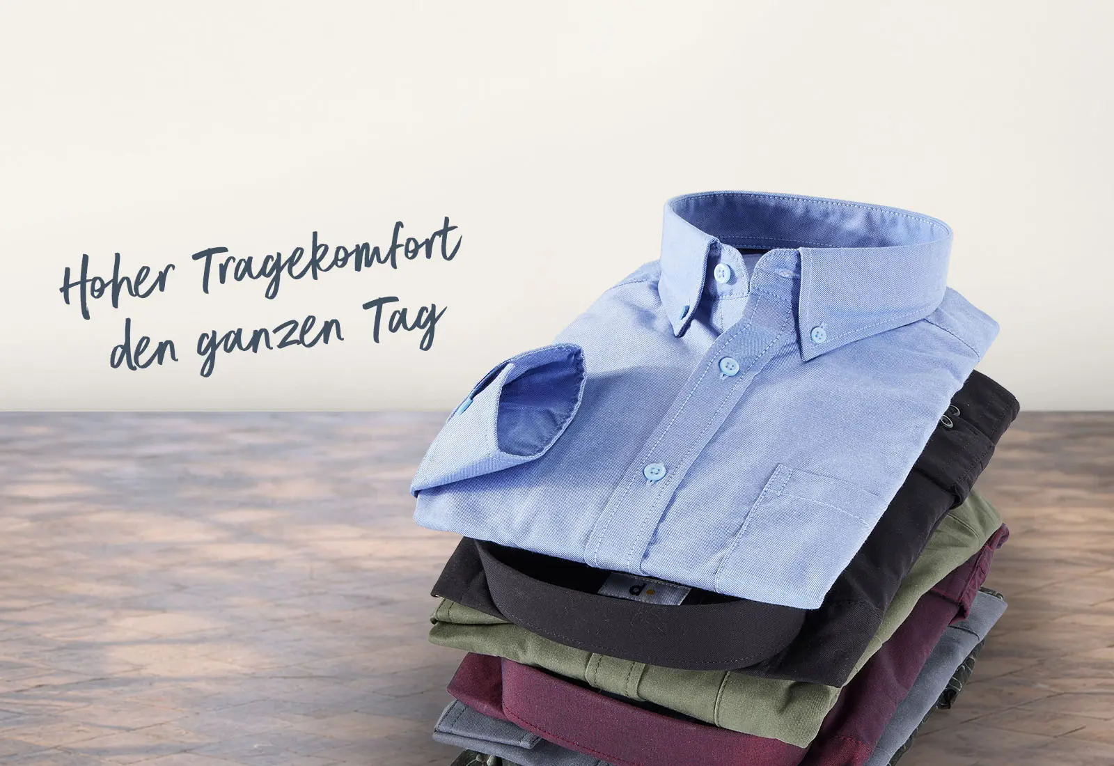 Gefaltete Herrenhemden in großen Größen mit hohem Tragekomfort für Alltag und Business