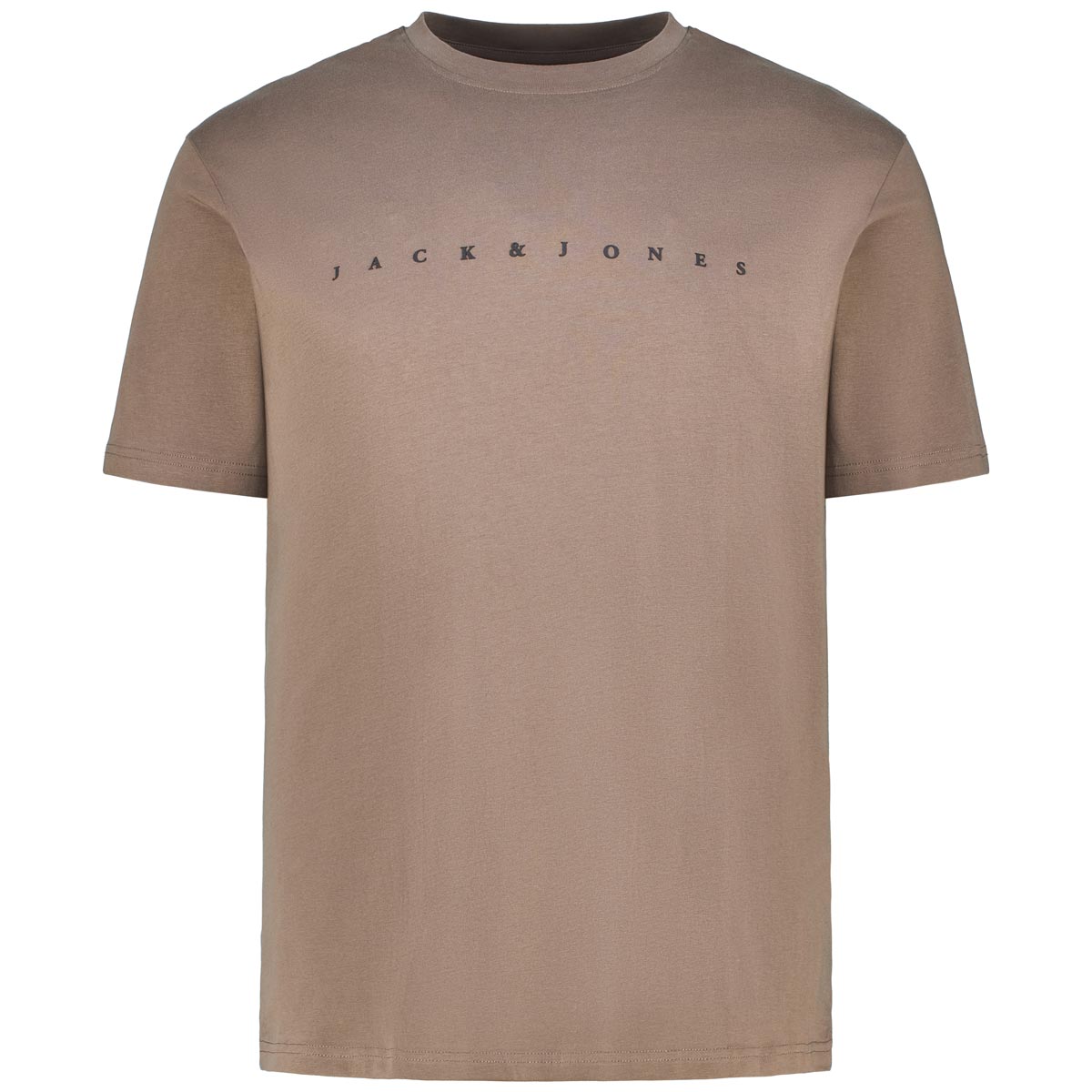 T-Shirt mit Label-Print