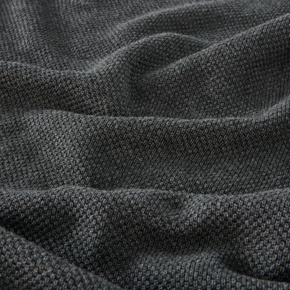 CASA MODA Basic-Poloshirt anthrazit