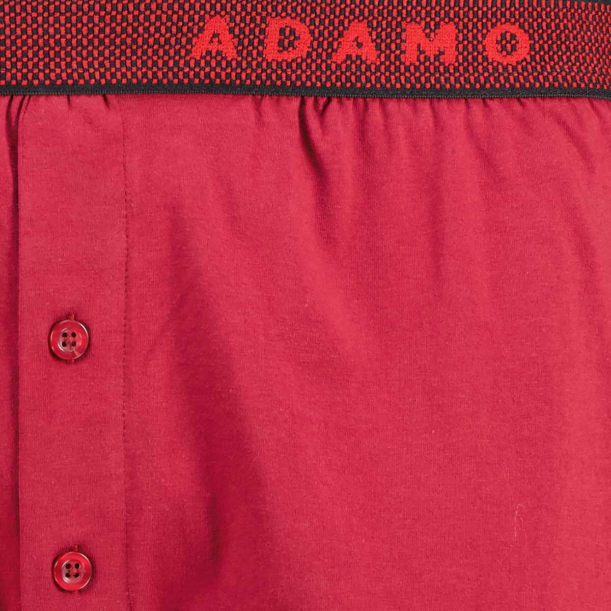 ADAMO Doppelpack Boxershorts mit Elasthan rot