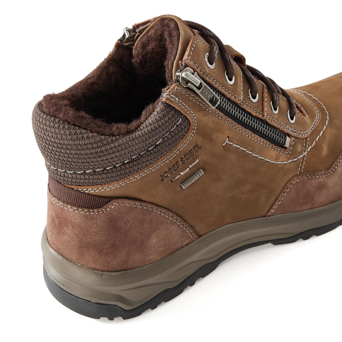 JOSEF SEIBEL Outdoorschuh „Leroy“ mit Wechselfußbett braun