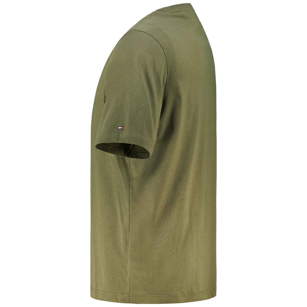 Tommy Hilfiger T-Shirt mit Label-Print khaki